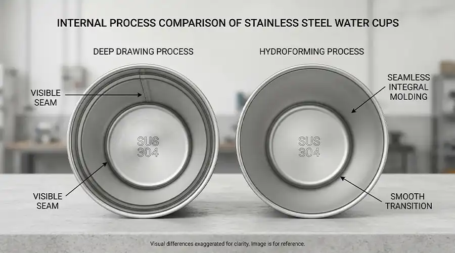 304 vs 316 stainless steel comparison for drinkware